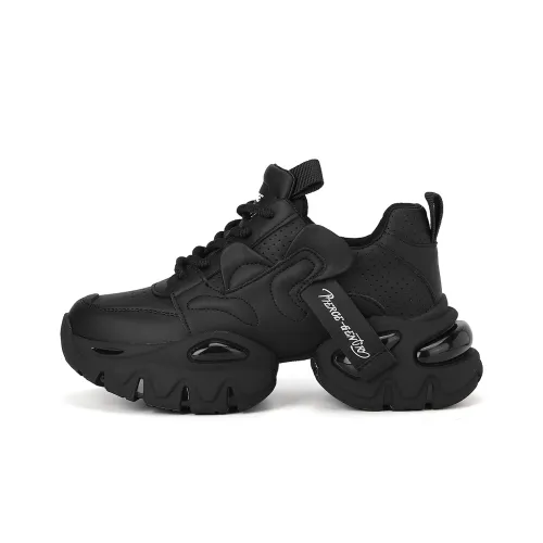 PIERCE GENTRY Низкий топ толстая подошва кроссовки женские