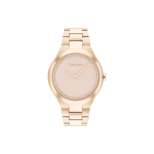 Calvin Klein Кварцевый Movement Женские часы 36мм*36мм*7,3мм Розово-золотой
