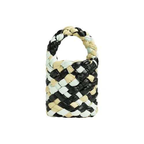 Bottega Veneta Kalimero Телячья кожа Ведрообразная сумка Сумка через плечо Мини сумка Женская