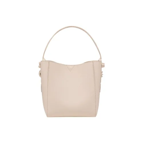 CL LUBOTING с рельефной телячьей кожей ведрообразная сумка сумка через плечо мини-сумка женская молочно-белая