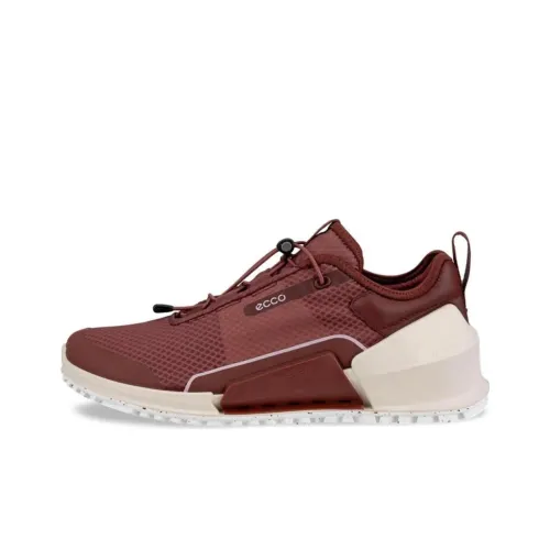 Ecco Biom 2,0 Slip-Resistant Low Top Casual Shoes Women's Red Ecco Biom 2,0 противоскользящие низкие топы повседневная обувь женские красные