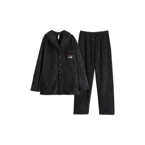 FENTENG FJ240440 Темно-серый Мужской Пижамный комплект