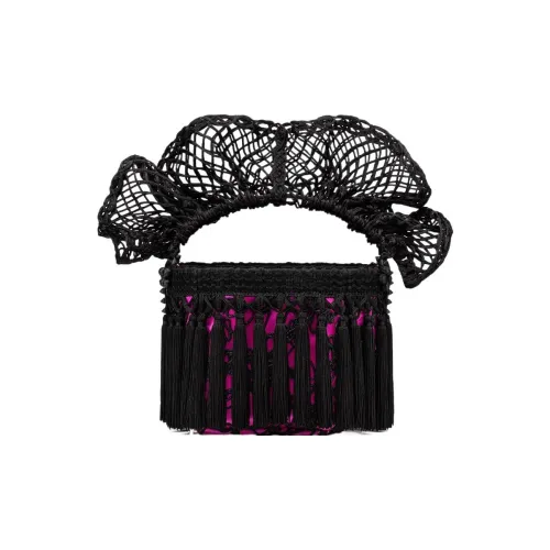 CL LUBOTING Satin Bag Mini Women's Black Pink