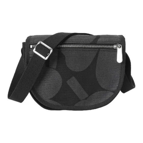 MARIMEKKO Хлопок Плечевая сумка Женская Черная