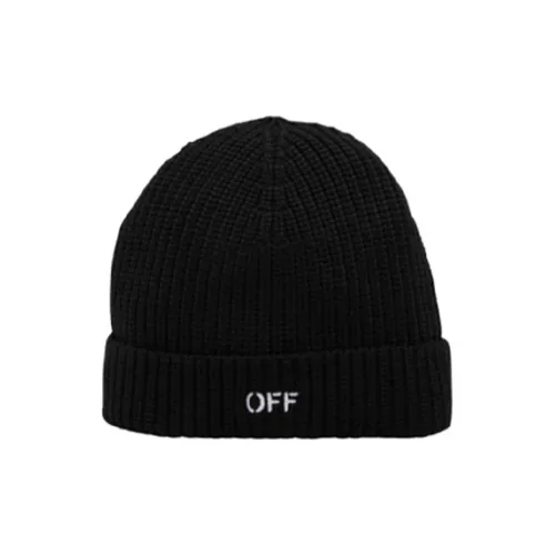 Off Белый Новая шерсть Шапки-бини Мужской