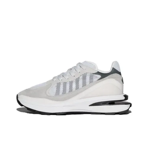 DSQUARED 2 Slash Low Топ Повседневная обувь Мужская Белый Серый