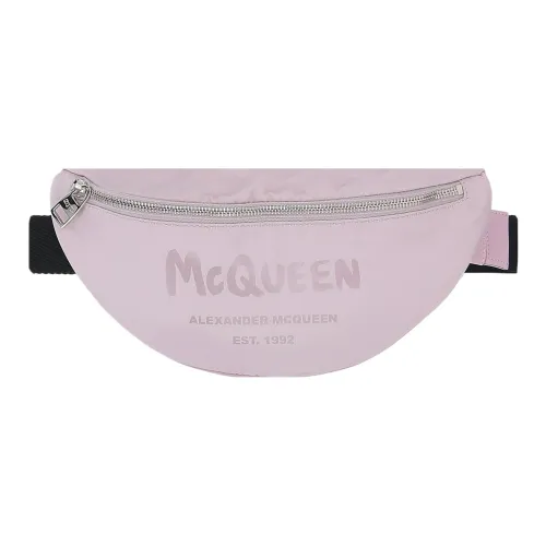 Alexander McQueen Nylon Бананка Мужская Светло-фиолетовая Сирень