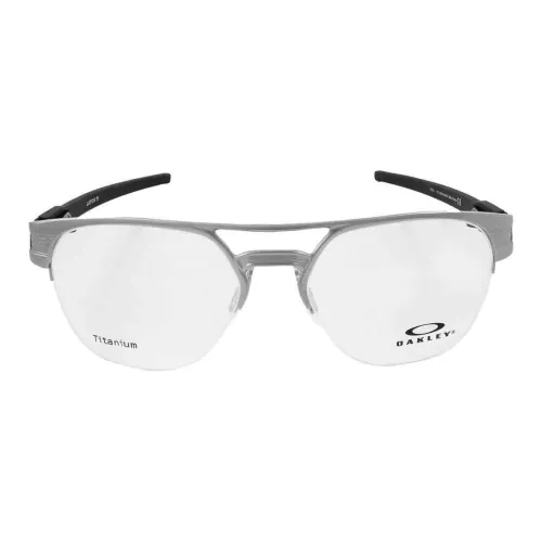 Oakley Титан Нерегулярная форма Оправы для очков Мужской Черный