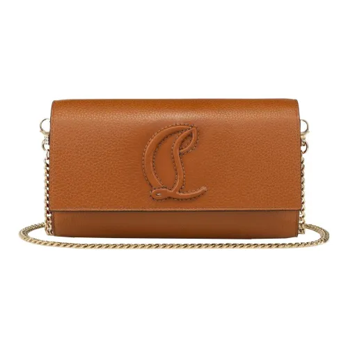 CL LUBOTING Empire Телячья кожа Сумка через плечо Кошелек Женские Коричневый