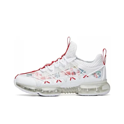 COCA COLA x ANTA Низкие кроссовки для бега Мужские Белый Красный