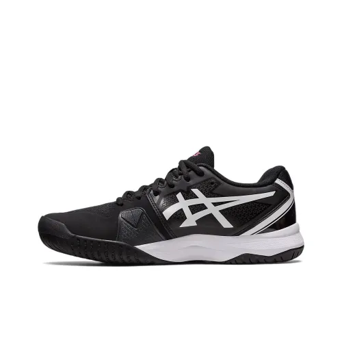 Asics Challenger 13 Low Top Теннисные Кроссовки Мужские Черно-Белые