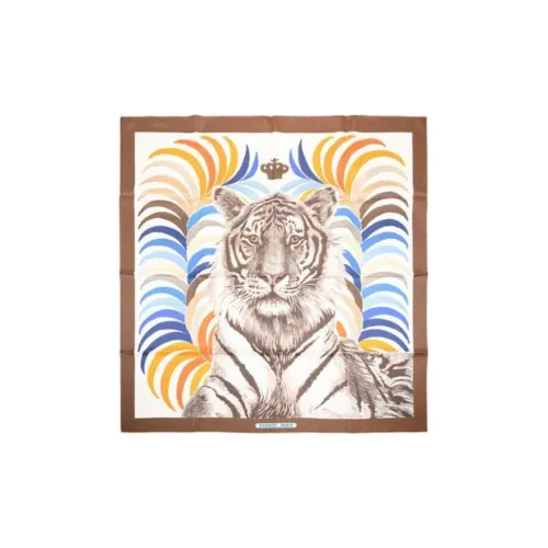 HERMES Шелковые шарфы для женщин многоцветные