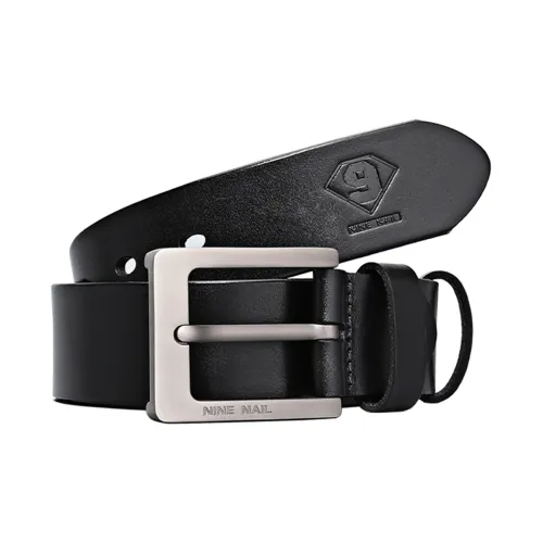 NINE NAIL Топ Коровья Кожа Натуральная Кожа Мужской Ремень Мужской Ширина 3,8 см