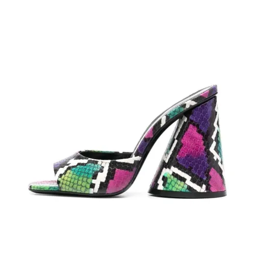 The Attico Devon Слипоны 11 см Женские Красные