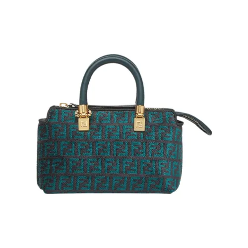 FENDI By The Way Series Вискоза Boston Bag Одно плечо Через плечо Portable Mini Женский Многоцветный