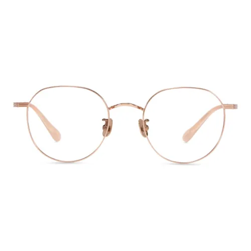 MUJOSH Чистый титан Круглая Легкая Presbyopia Оправа для очков Early Eight Нет Макияж EYEGLASSES Оправа Унисекс