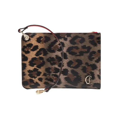 CL LUBOTING Телячья кожа Клатч Женские Коричневый