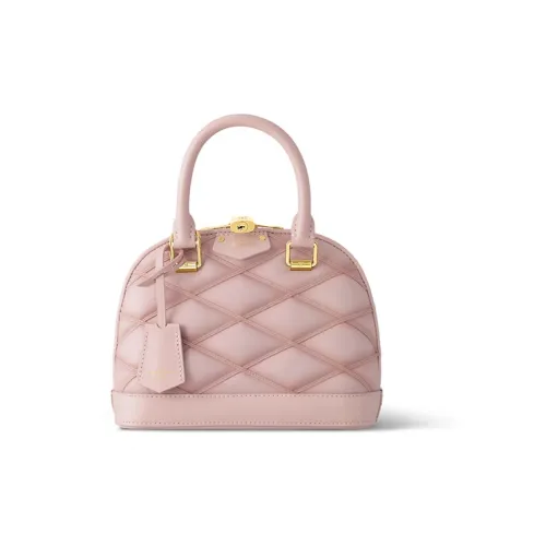 LOUIS VUITTON Alma BB Овечья кожа Сумка через плечо Сумка Маленькая Женская Розовая