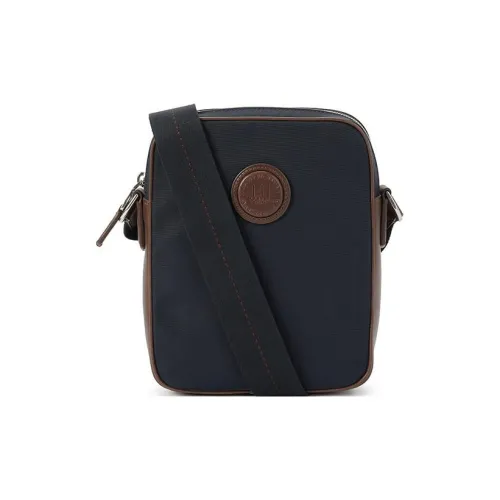 Dunhill Холст и Кожа Сумка Чехол для телефона Сумка через плечо Сумка на плечо Унисекс Черный Коричневый