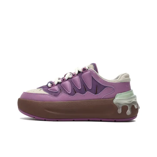 FILA CARROT 1 Скейтборд Кроссовки Низкие Топ Фиолетовый Коричневый Женские