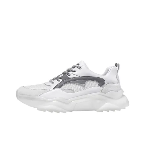 KOLUMB Низкий Топ Casual Мужской Белый