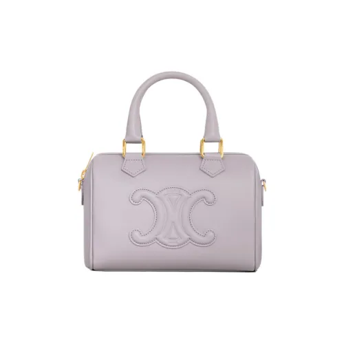 CELINE Cuir Triomphe Коровья кожа Сумка Маленькая Женская Светлая Сирень