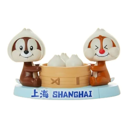 Disney Chip 'n Dale Микки Маус и его друзья коллекция Shanghai с шокирующим украшением. Мерч по интеллектуальной собственности