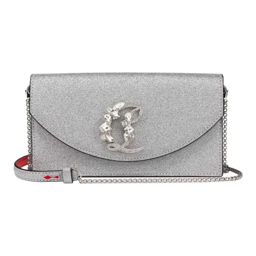 CL LUBOTING Блестящая кожа портативный на одно плечо через плечо клатч женский серебряный