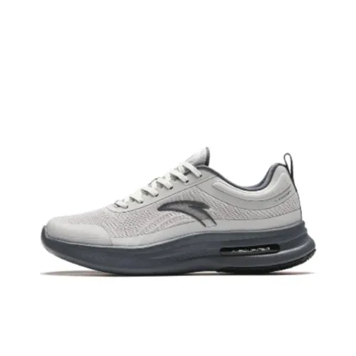 ANTA Амортизация Износостойкие Низкие Кроссовки для Тренировок Мужские Серые