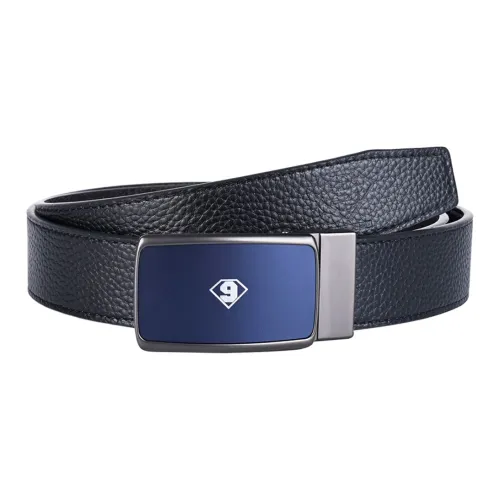 NINE NAIL Коровья кожа натуральная кожа Мужской ремень Мужской 3,5 см