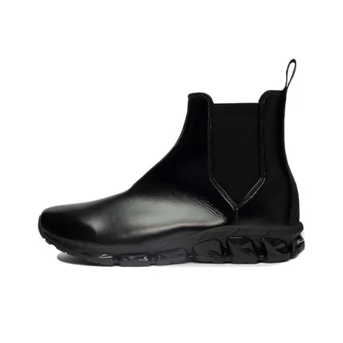 ASICS Gel Quantum 360 Износостойкий и Легкий Высокий Топ Повседневная Обувь Мужская Черная