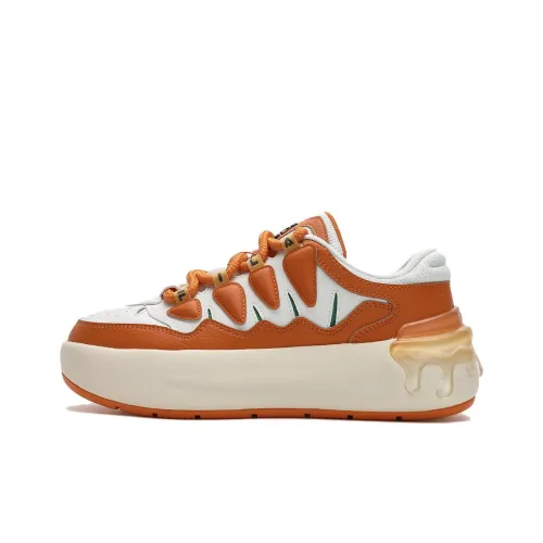 FILA CARROT 1 Скейтборд Кроссовки Низкие Оранжевые Белые Женские