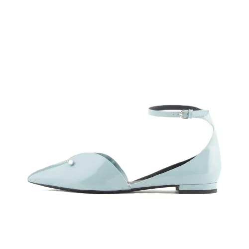 EMPORIO ARMANI Женские повседневные туфли Low Top Blue Women's
