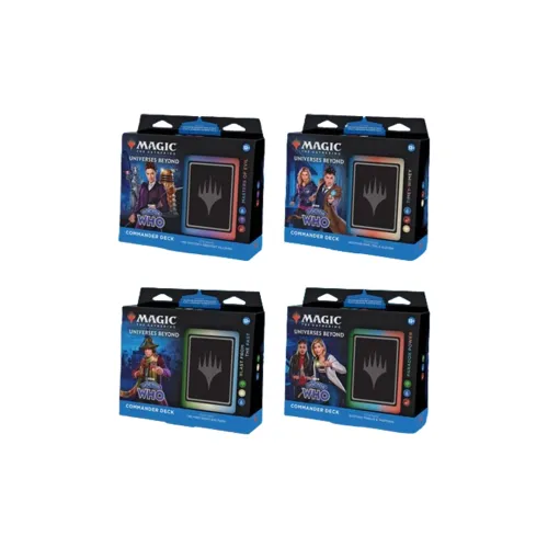 Magic The Gathering Таинственный Doctor WHO Английский язык Commander Карта Набор Карты для дуэлей