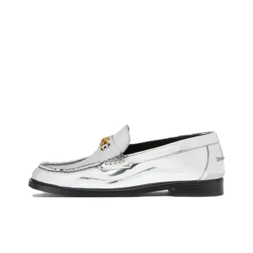 VERSACE Medusa '95 Лоферы Серебряные Женские