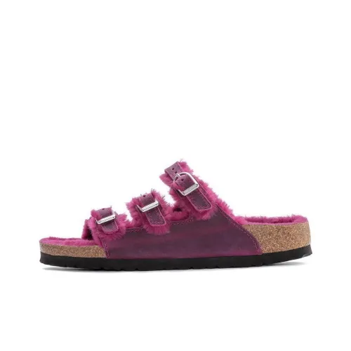 Birkenstock Слипоны Женские Фуксия Стандартный