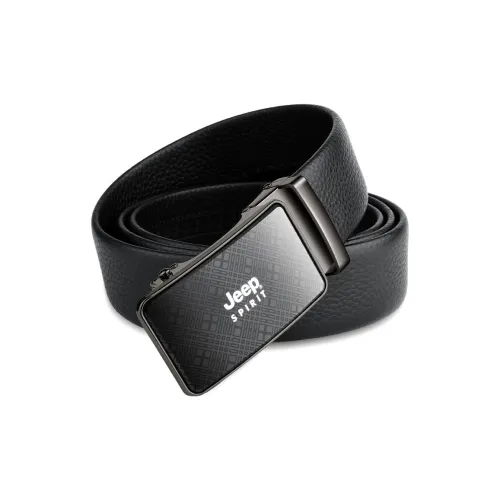 JEEP SPIRIT Юность Бизнес Автоматическая застежка Кожаные ремни Мужской Ширина 3,5 см