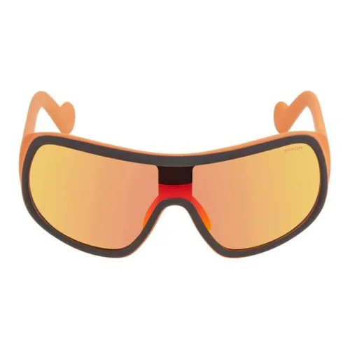 Moncler Нерегулярная форма Солнцезащитные очки Унисекс Оранжевый