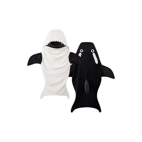 JINXU Черный Унисекс Банные халаты