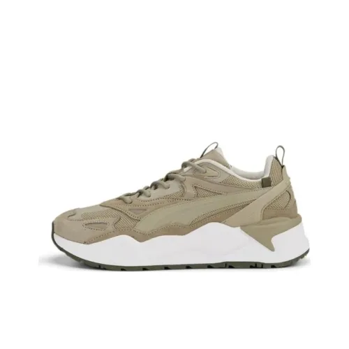 PUMA RS X Low Топ Casual Унисекс Белый Коричневый