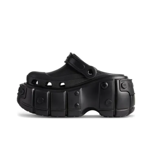 Crocs x Balenciaga Hardcrocs Sabo Мужской Черный