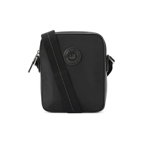 Dunhill Холст и Кожа Сумка Чехол для телефона Сумка через плечо Сумка на плечо Унисекс Черный