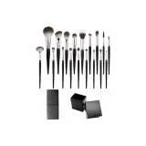 Свет Роскошь Снег Лисий мех 18 штук "Квадратная щетка с адсорбцией, ведрообразная форма"