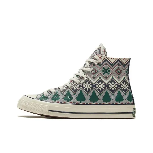 Converse Chuck 70 1970s Высокие Кеды Унисекс Серый Зеленый