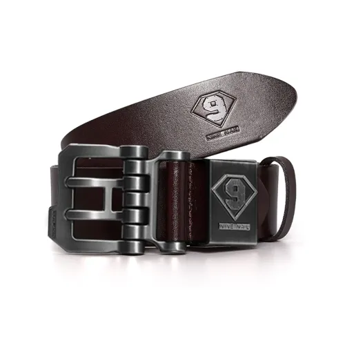 NINE NAIL Топ Коровья Кожа Натуральная Кожа Мужской Ремень Мужской Ширина 3,8 см