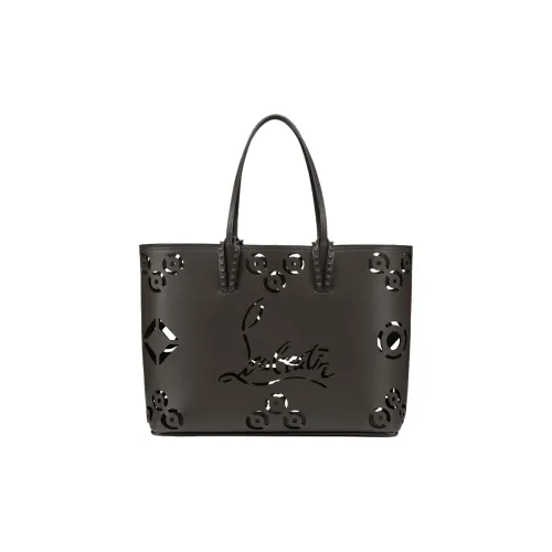 CL LUBOTING Лакированная кожа Телячья кожа Тоут Сумка Сумка для покупок Сумка Женская Ракета Серый