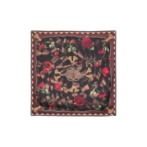 Aspinal Of London Шелковые шарфы Женские Темная Умбра