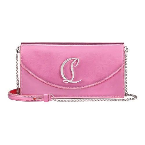 CL LUBOTING Телячья кожа Клатч Сумка через плечо Сумка на плечо Женская Розовая