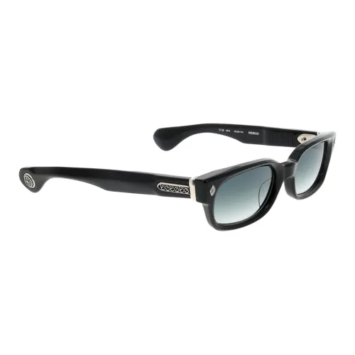 Chrome Hearts OVAL SUNGLASSES Унисекс Черный