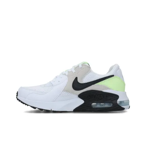 Nike Air Max Excee Low Топ Марафон Беговые кроссовки Женские Черный Белый Зеленый